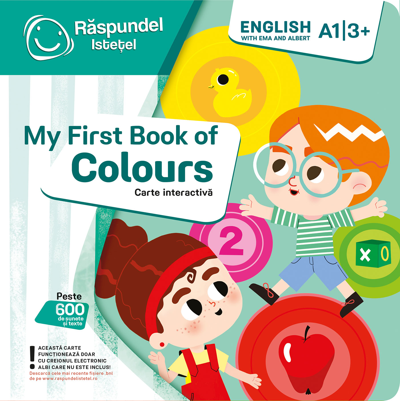 My first book of colors | Răspundel Istețel