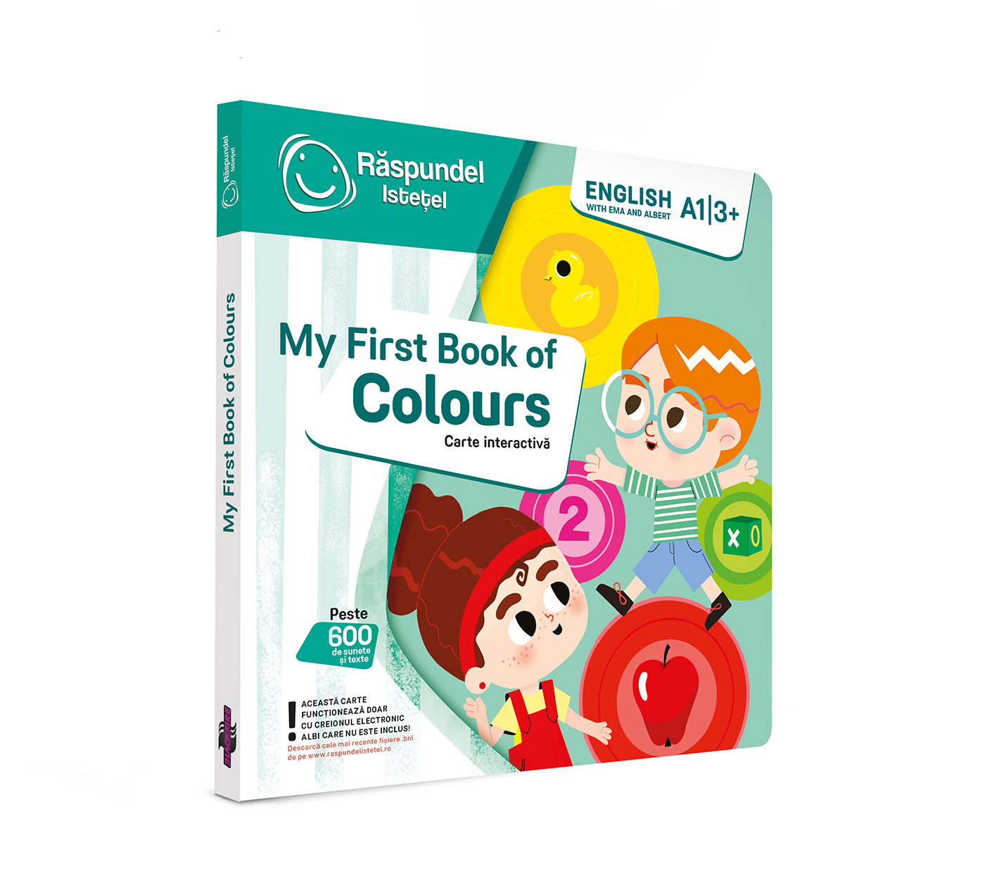 My first book of colors | Răspundel Istețel
