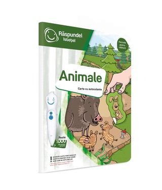 Carte cu autocolante, Animale